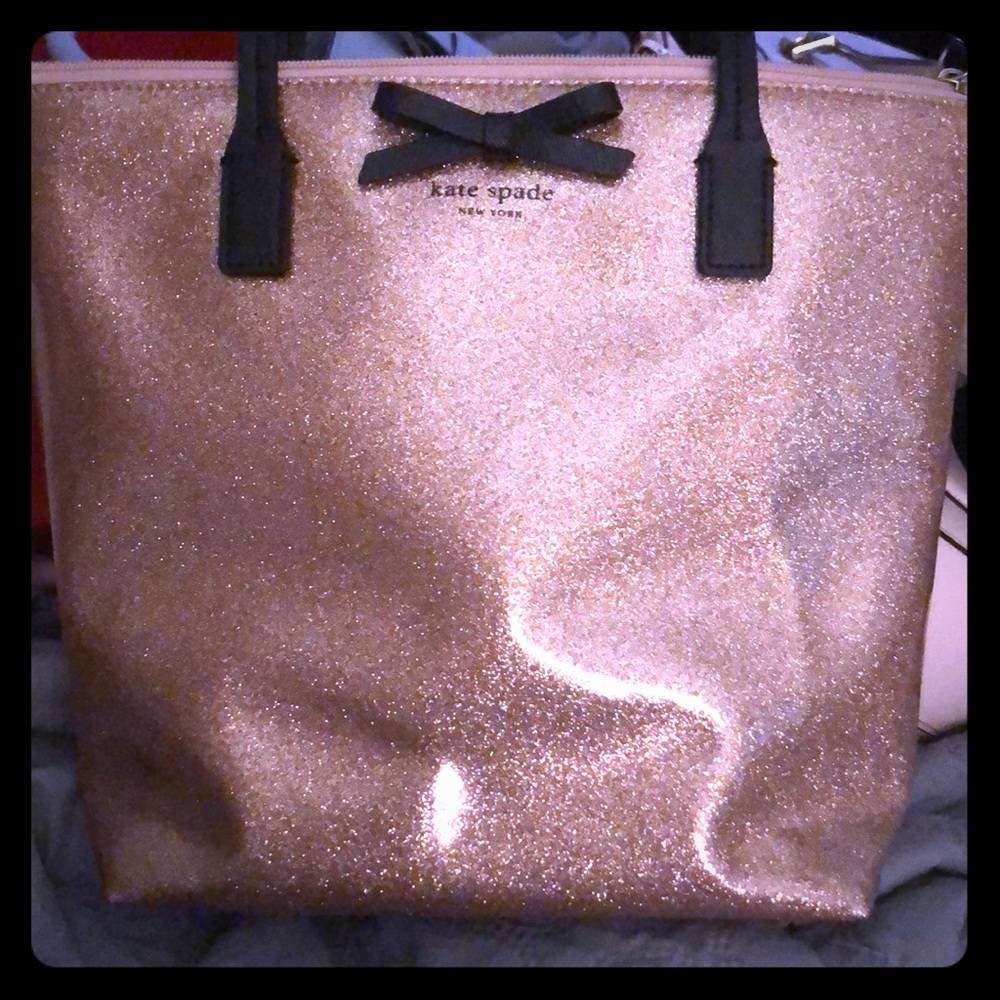 Kate spate glitter bag